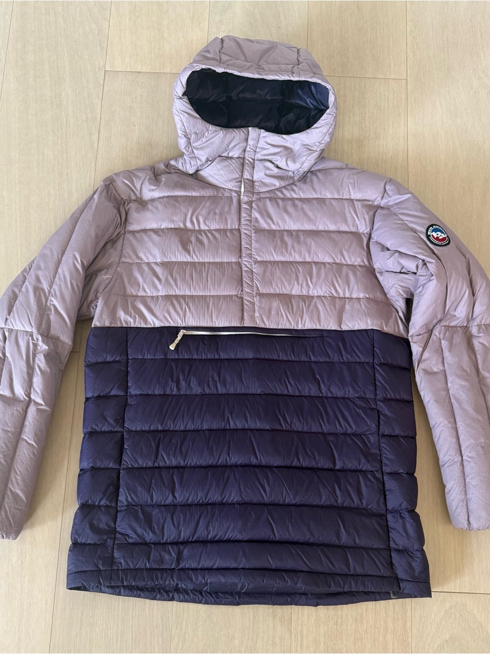 Big Agnes Red Elephant Cagoule Hooded Puffer 700 fill Jacket - unisex medium